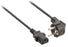 Maitinimo kabelis Valueline Schuko kampinis male - IEC-320-C13 5,00 m juodas