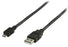Kabelis Valueline USB 2.0 USB A male - USB Micro B male 2,00 m
