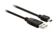 Kabelis Valueline USB 2.0 A male - Mini 5-pin male 2.00 m juodas