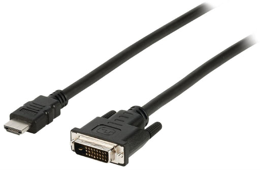 Kabelis Valueline HDMI - DVI, HDMI - DVI-D 24 + 1-pin male 2.00 m juodas