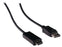 Kabelis Valueline DisplayPort - HDMI -DisplayPort male - HDMI 2.00 m juodas