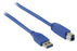 Kabelis USB Valueline USB 3.0 USB A male - USB B male 2,00 m
