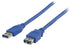Parailginimo kabelis Valueline USB 3.0 USB A male - USB female 1,00 m