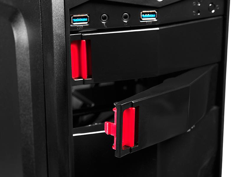 Case ATX TRACER SIENA USB3.0 x2 + wen.red 12cm