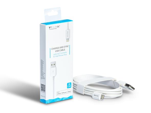 TP-link TL-AC210 Apple / iPhone laidas iš Lightning į 1X USB 2.0,  Sync MFi Cert