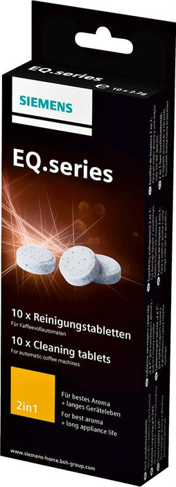 Valymo tabletės Siemens TZ80001N (10 vnt. pakuotėje)