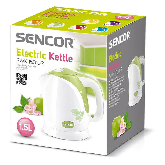 Kettle Sencor SWK 1501GR | green