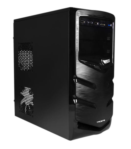 PC korpusas be PSU Tacens FERRO ATX, USB 3.0, Card Reader, Juodas