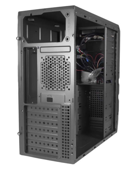 PC korpusas be PSU Tacens FERRO ATX, USB 3.0, Card Reader, Juodas