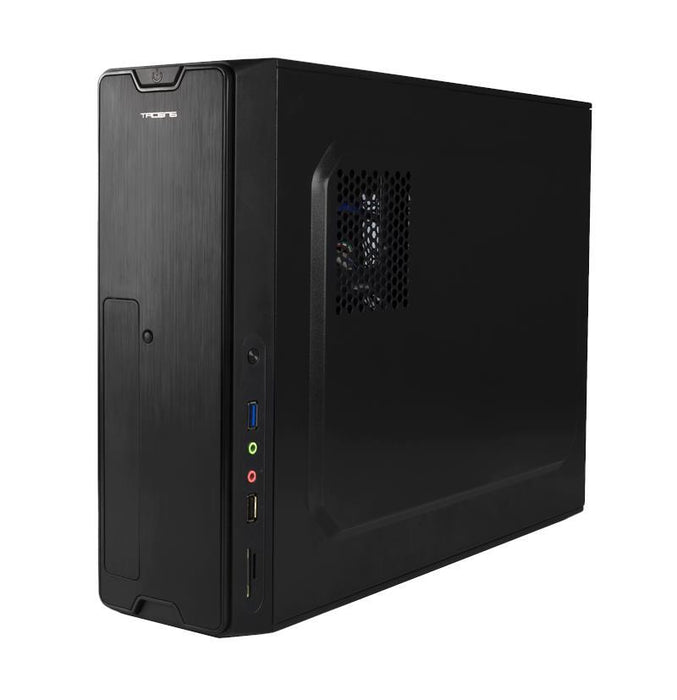 PC korpusas be PSU Tacens VERSA, microATX, SD Card Reader, USB 3.0, Juodas