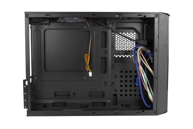 PC korpusas be PSU Tacens VERSA, microATX, SD Card Reader, USB 3.0, Juodas