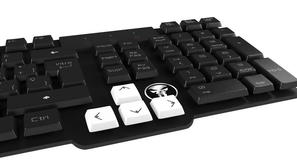 Žaidimų klaviatūra Tacens Mars Gaming Hades MKHA-0