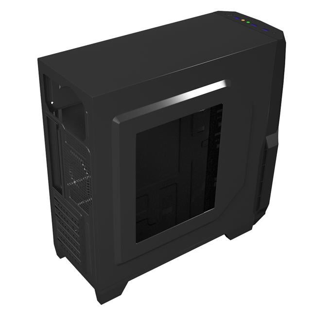 PC korpusas Tacens MARS GAMING MC316, Midi Tower, USB3, Juodas