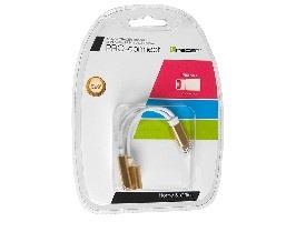 Adapteris Tracer Iphone7 8PIN male / 8PIN + AUX Female