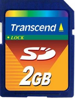Atminties kortelė Transcend SD 2GB