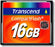 Atminties kortelė Transcend CF 16GB, Sparta iki 133x