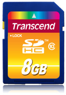 Atminties kortelė Transcend SDHC 8GB CL10