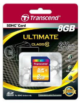 Atminties kortelė Transcend SDHC 8GB CL10