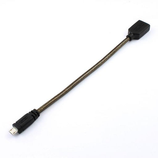 Unitek kabelis OTG USB 2.0. AF - microUSB BM, Y-C438GBK