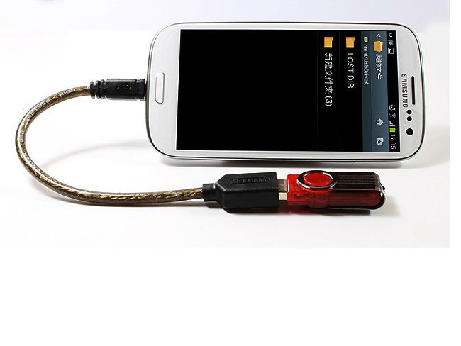 Unitek kabelis OTG USB 2.0. AF - microUSB BM, Y-C438GBK