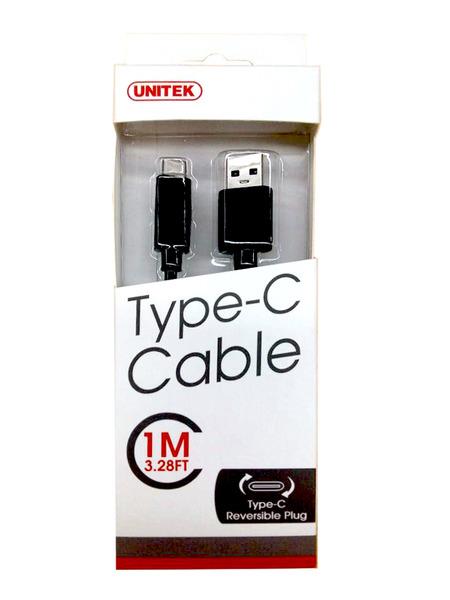 Unitek Kabelis USB tipas-C - USB 3.1, Y-C474BK