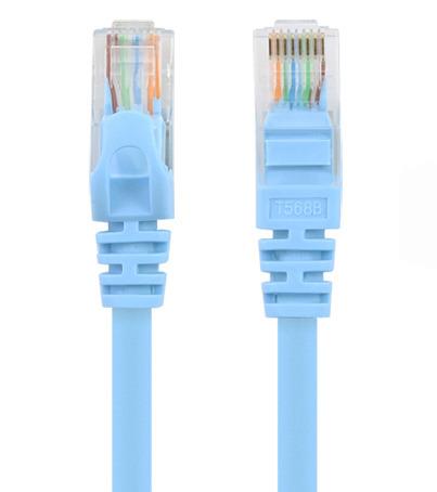 Unitek Cable Patchcord UTP CAT.6 BLUE 2M; Y-C810ABL
