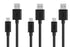 Unitek USB 2.0 - microUSB kabelio rinkinys; 3x 0,3m; Y-C4008BK