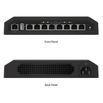 Ubiquiti TOUGHSwitch PoE PRO 8-port Gigabit switch with 24V/48V PoE support