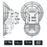 Ubiquit AirFiber AF-24 24 GHz Point-to-Point 1.4Gbps+ Radio system, license free