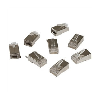 Ubiquiti TOUGHCable Connectors 1 Box of 100 PCs, Category 5 RJ-45 Plug, Shielded