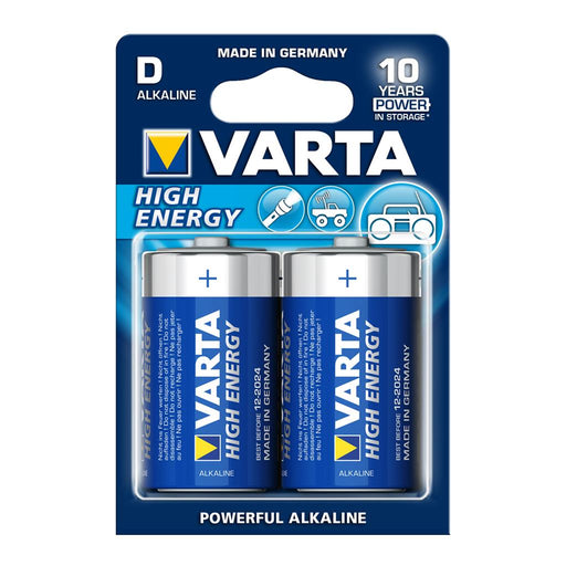VARTA alkaline batteries R20 (typ D) 2pcs high energy
