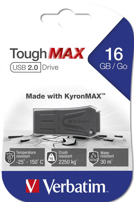 Verbatim ToughMax 16GB USB 2.0 Read/Write (60/12MB/s)