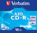 CD-R Verbatim [ jewel case 10 | 700MB | 52x | Crystal | DataLife+ AZO ]