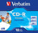 CD-R Verbatim [ jewel case 10 | 700MB | 52x | spausdinimui | DataLife+ AZO ]