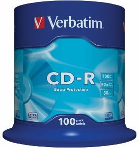 CD-R Verbatim [ cake box 100 | 700MB | 52x | DataLife ]