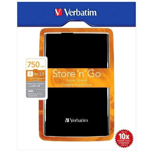 Išorinis diskas Verbatim Store & Go G1 2.5inch 750GB USB3.0