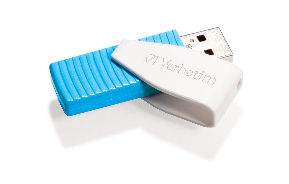 Atmintukas Verbatim Swivel 8GB, Mėlynas
