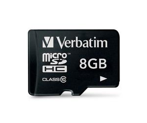 Verbatim 8GB micro SDHC CL10