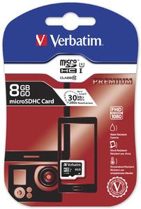 Verbatim 8GB micro SDHC CL10