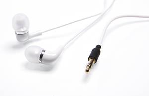Micro Earphones White