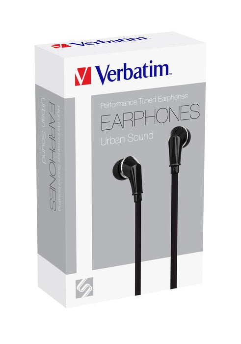 Verbatim Performance Tuned Earphones: BLACK