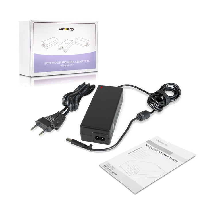 Nešiojamo kompiuterio pakrovėjas Whitenergy Dell 19.5V, 4.62A, 90W, 7.4x5.0