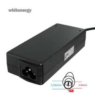 Nešiojamo kompiuterio pakrovėjas Whitenergy Samsung 19V, 4.74A, 90W, 5.5x3.0
