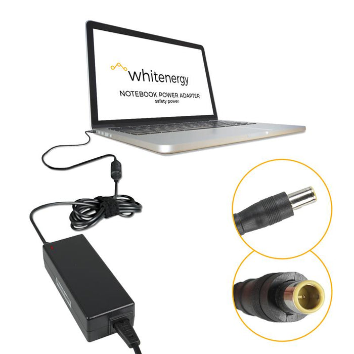 Nešiojamo kompiuterio pakrovėjas Whitenergy 20V/3.25A 65W, 7.9x5.5mm + pin IBM