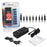 Universalus maitinimo šaltinis Whitenergy 90W + USB, 10 antgalių