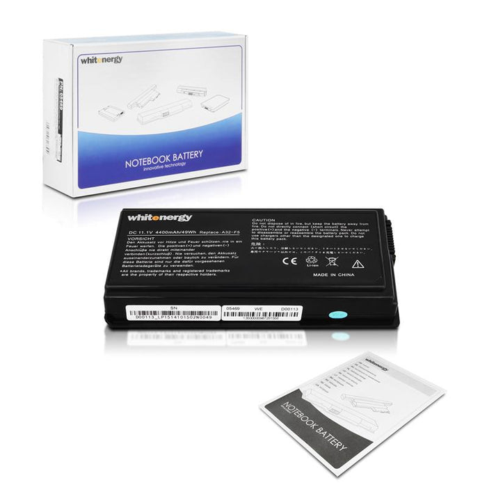 Nešiojamo kompiuterio baterija Whitenergy Asus A32-F5 11.1V 4400mAh