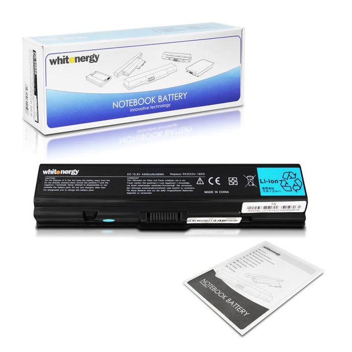 Nešiojamo kompiuterio baterija Whitenergy Toshiba PA3533 / PA3534 10.8V 4400mAh