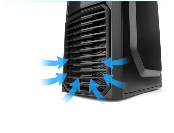 PC korpusas Zalman ZM-T4 Mini Tower (be PSU, USB 3.0)