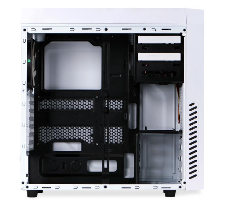 PC korpusas Zalman R1 Baltas, Mid tower, USB3.0