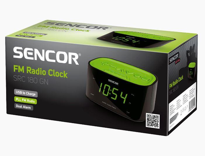 Radio alarm clock SENCOR SRC 180 GN